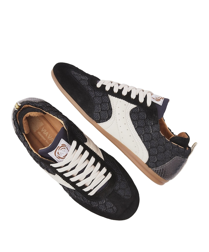 June Haylee dames sneakers zwart