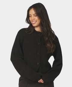 Dames vest bruin