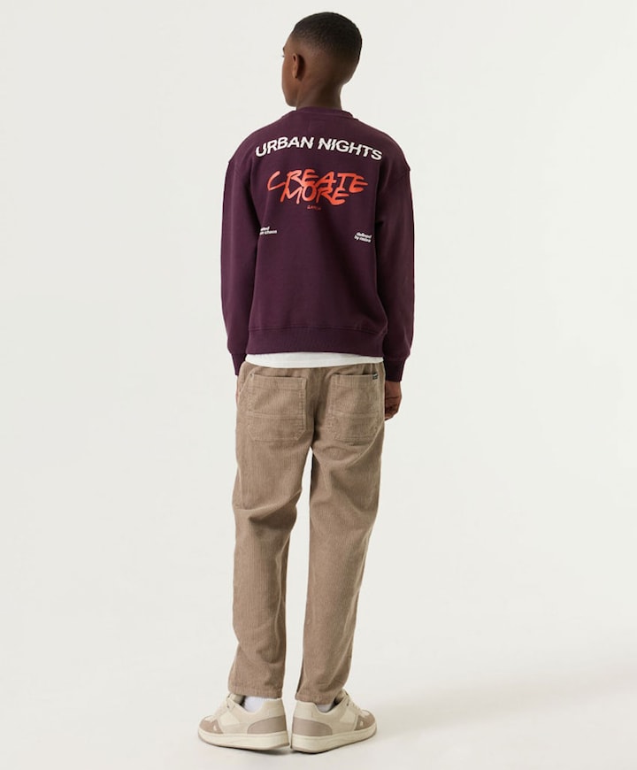 Meisjes sweater bordeaux