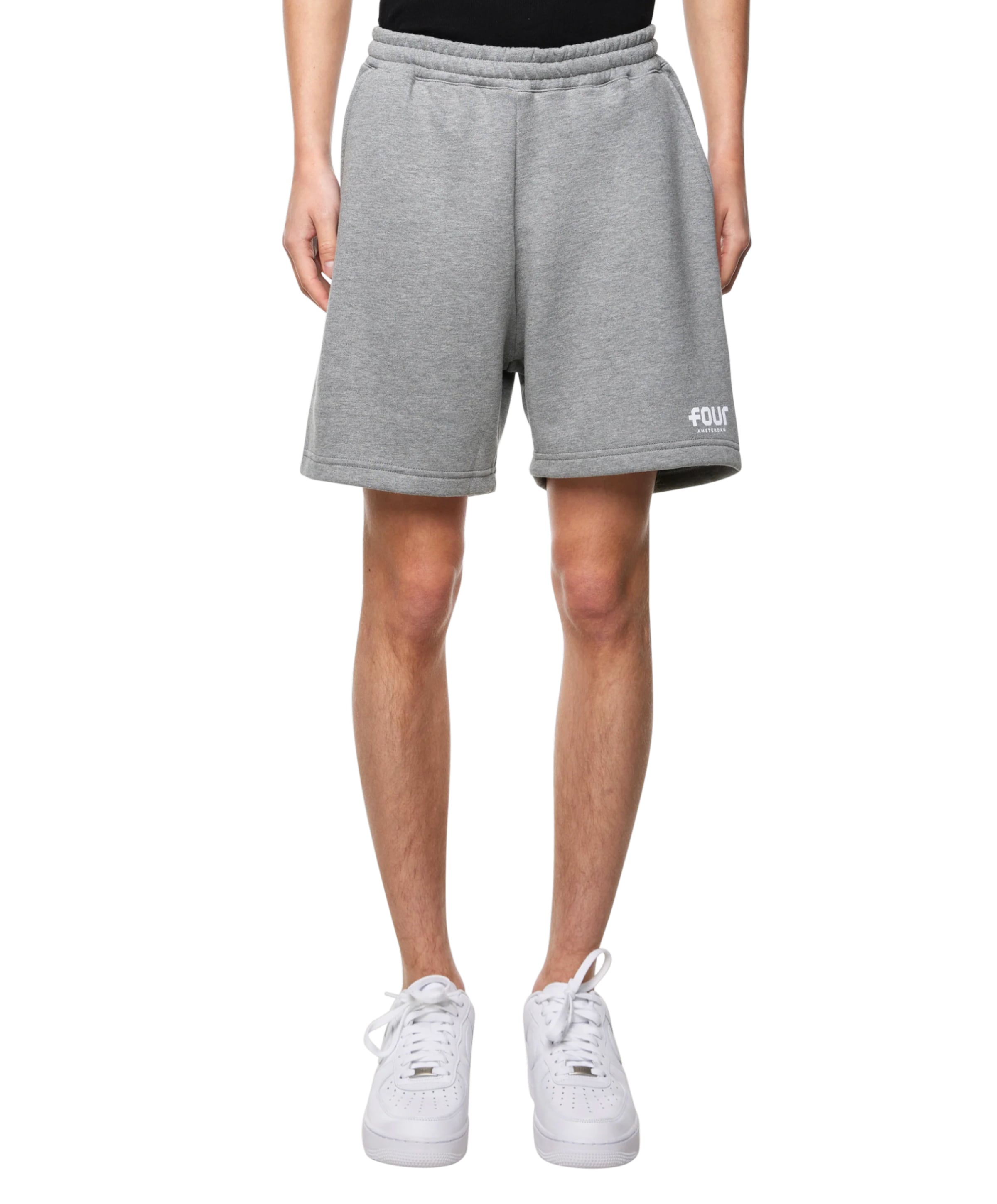 Logo Short heren korte broek grijs
