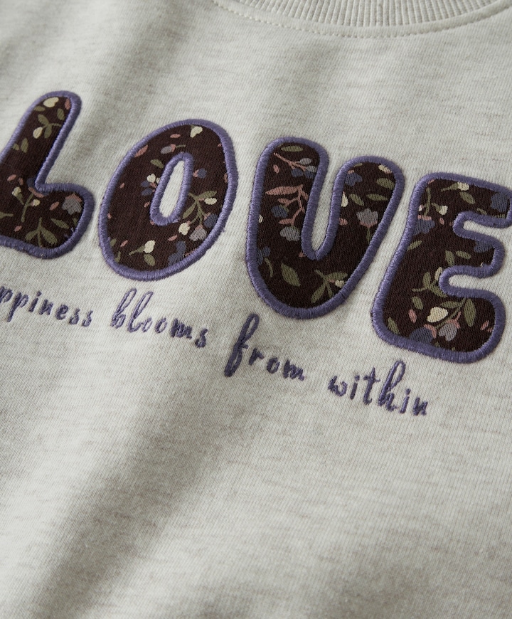 Meisjes sweater beige