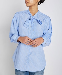 Dames blouse blauw