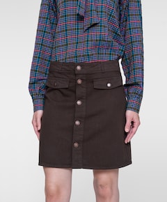Dames rok bruin
