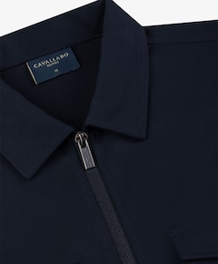 Heren overshirt blauw