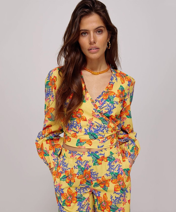 Blouse geel