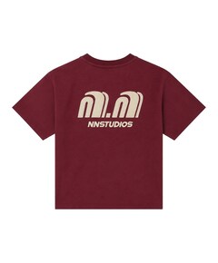 Jongens T-shirt bordeaux