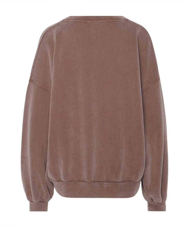 Dames sweater bruin