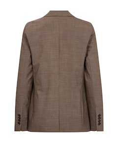 Dames blazer bruin