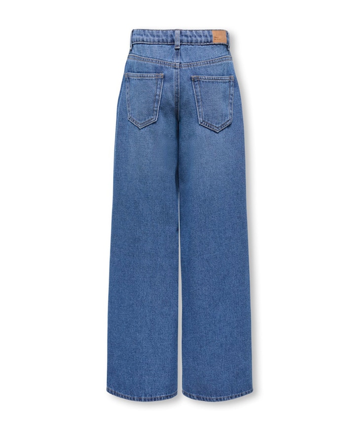 KOGHOPE MW WIDE UNEVEN CLOS DNM PIM meisjes jeans blauw