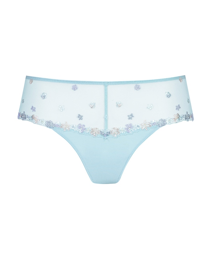 Dames short blauw