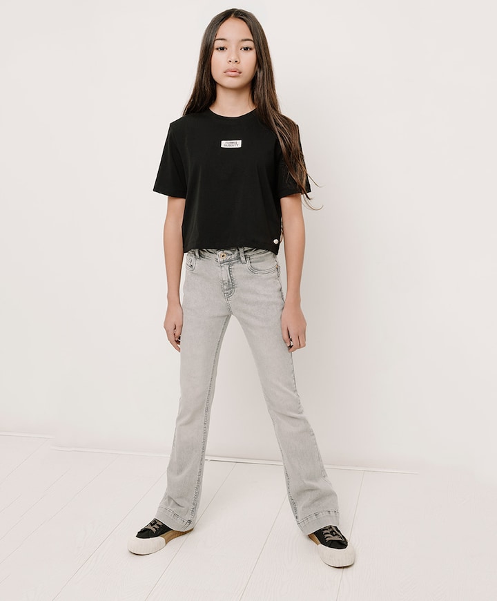 Meisjes t-shirt zwart