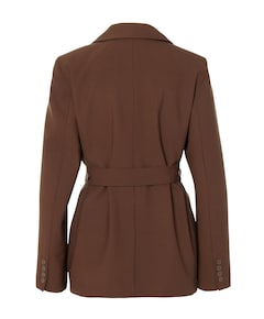 Dames blazer bruin