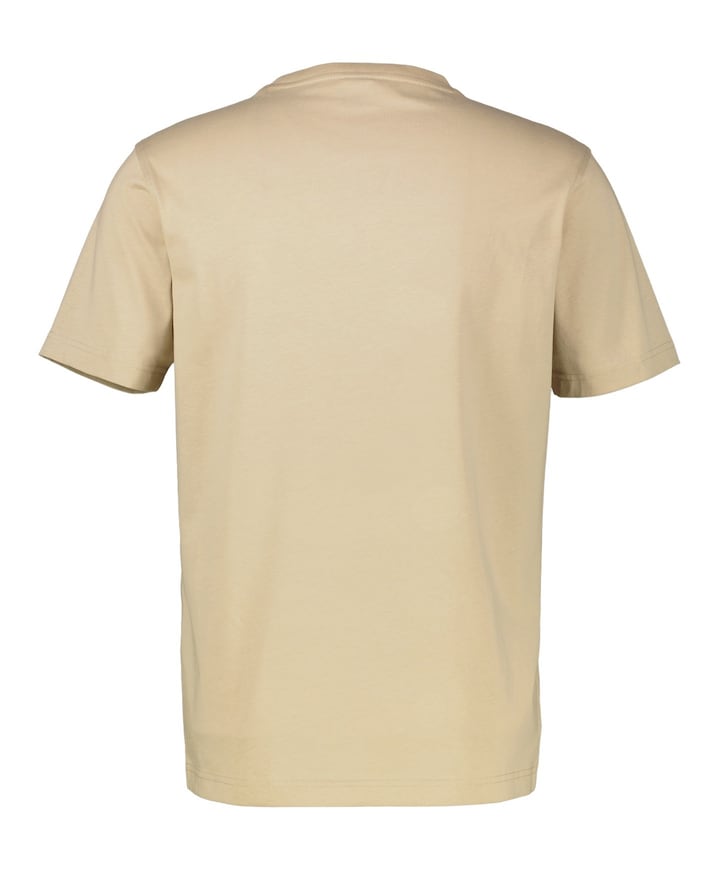 Heren T-shirt beige