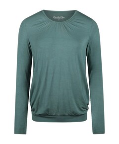 Dames pyjamatop groen