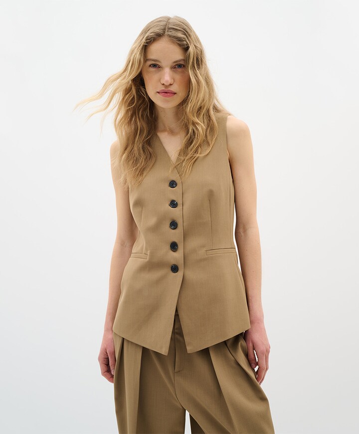 Gilet beige