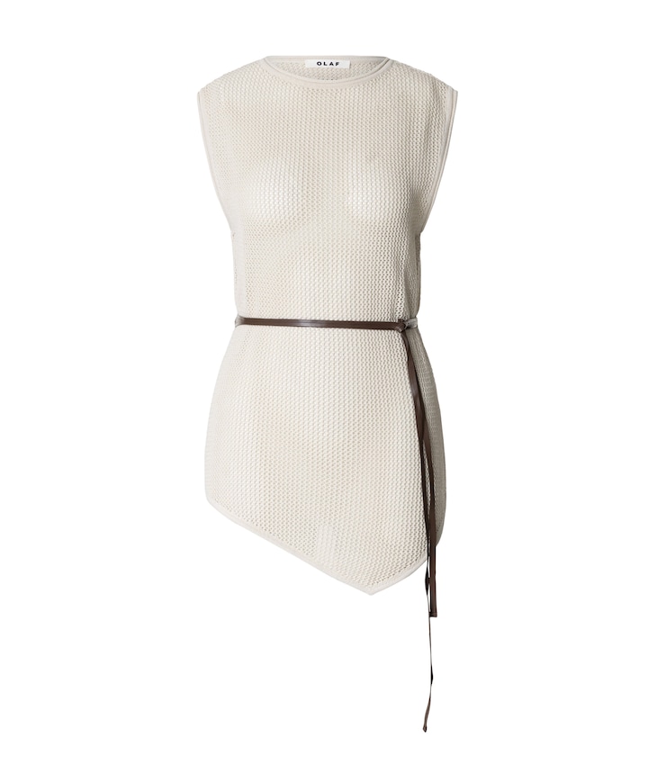 Dames top beige