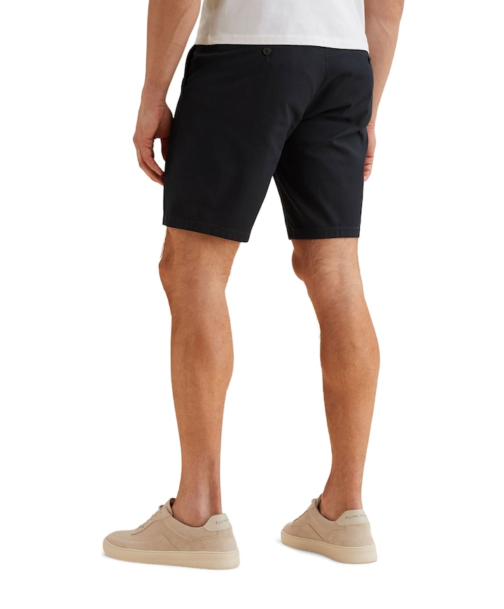 V65 DOBBY STRETCH PAKKET SH heren korte broek blauw