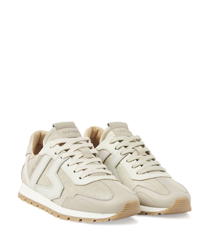 Scott Kenzie dames sneakers goud