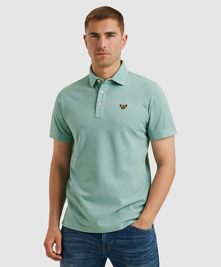 Polo blauw