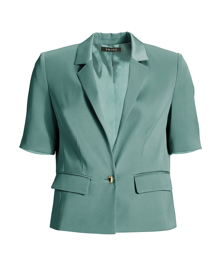 Dames blazer groen