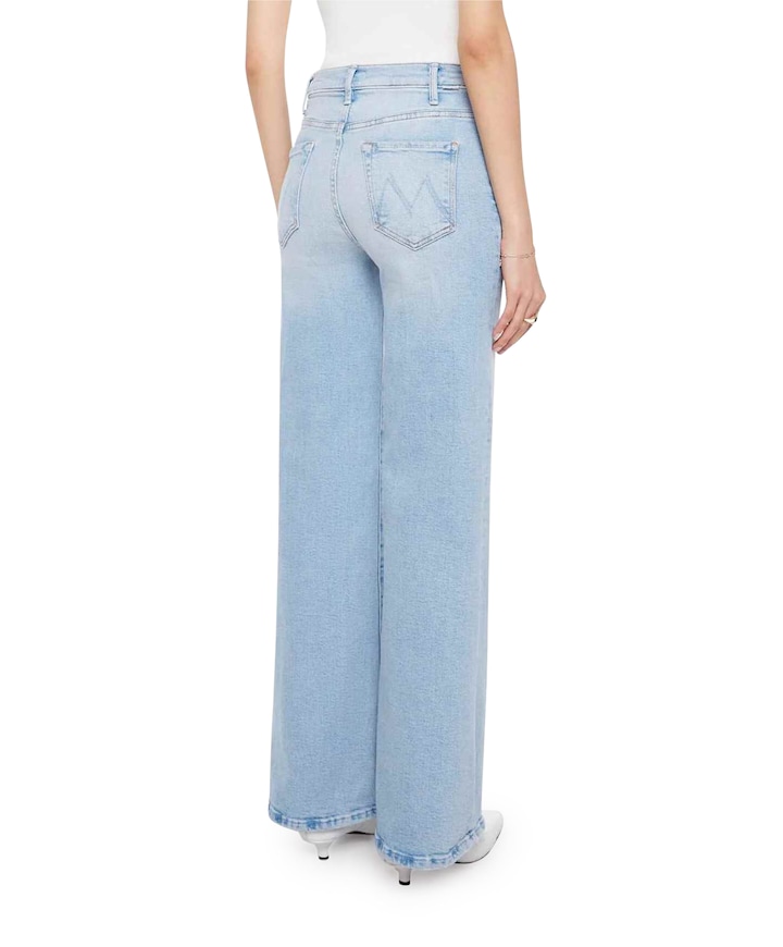 The Hustler Roller Sneak dames jeans blauw