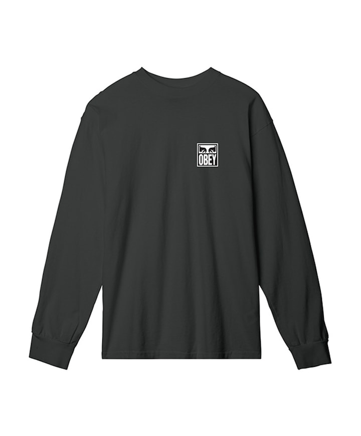 Heren longsleeve groen