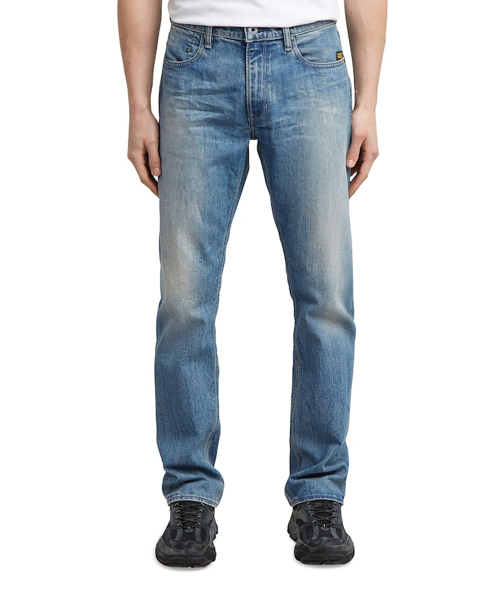 Mosa Straight heren jeans blauw