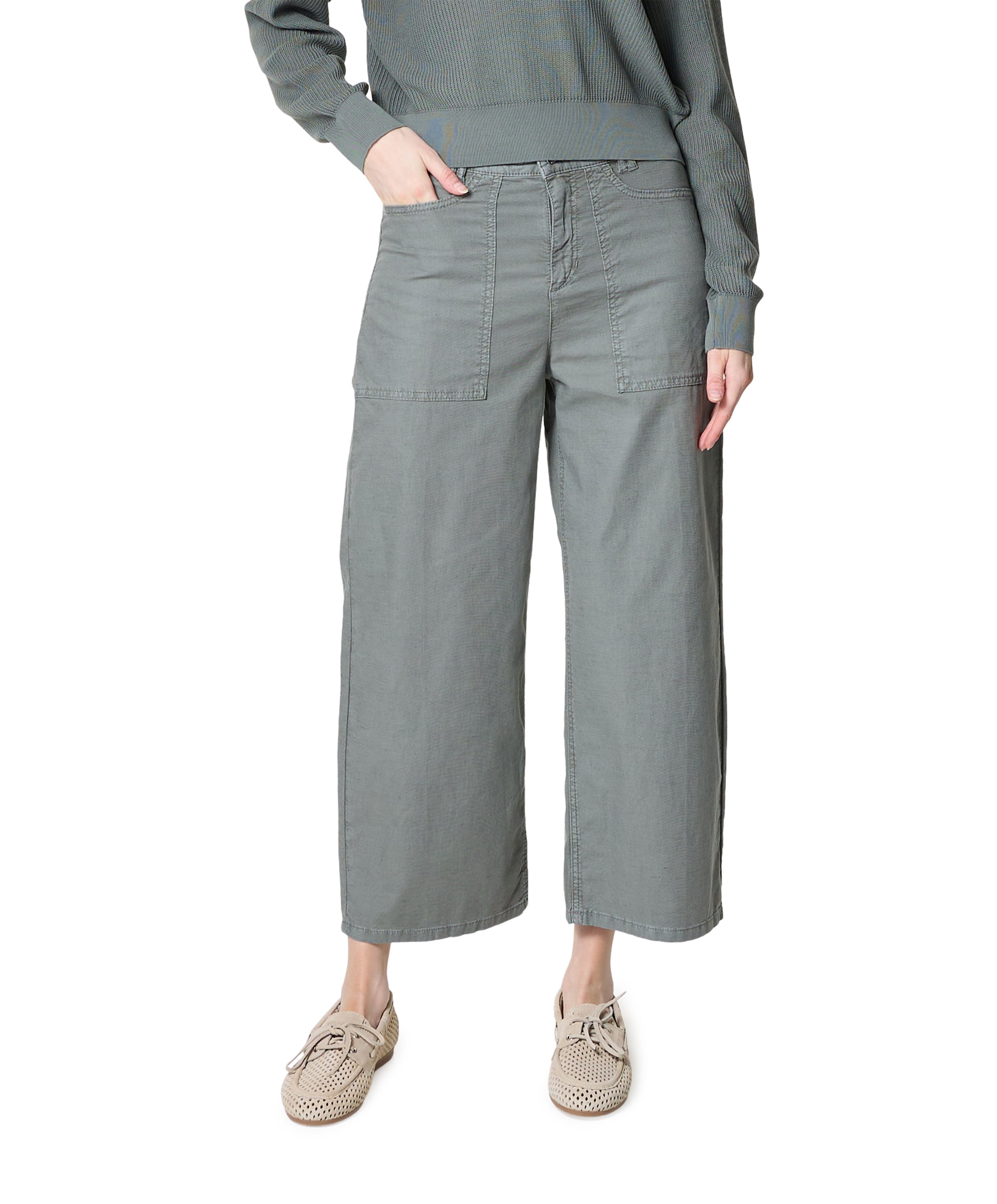 Derive dames broek groen