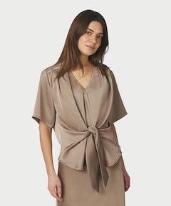 Dames blouse beige