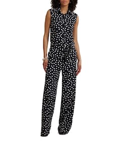 Angelie dot sls dames jumpsuit zwart