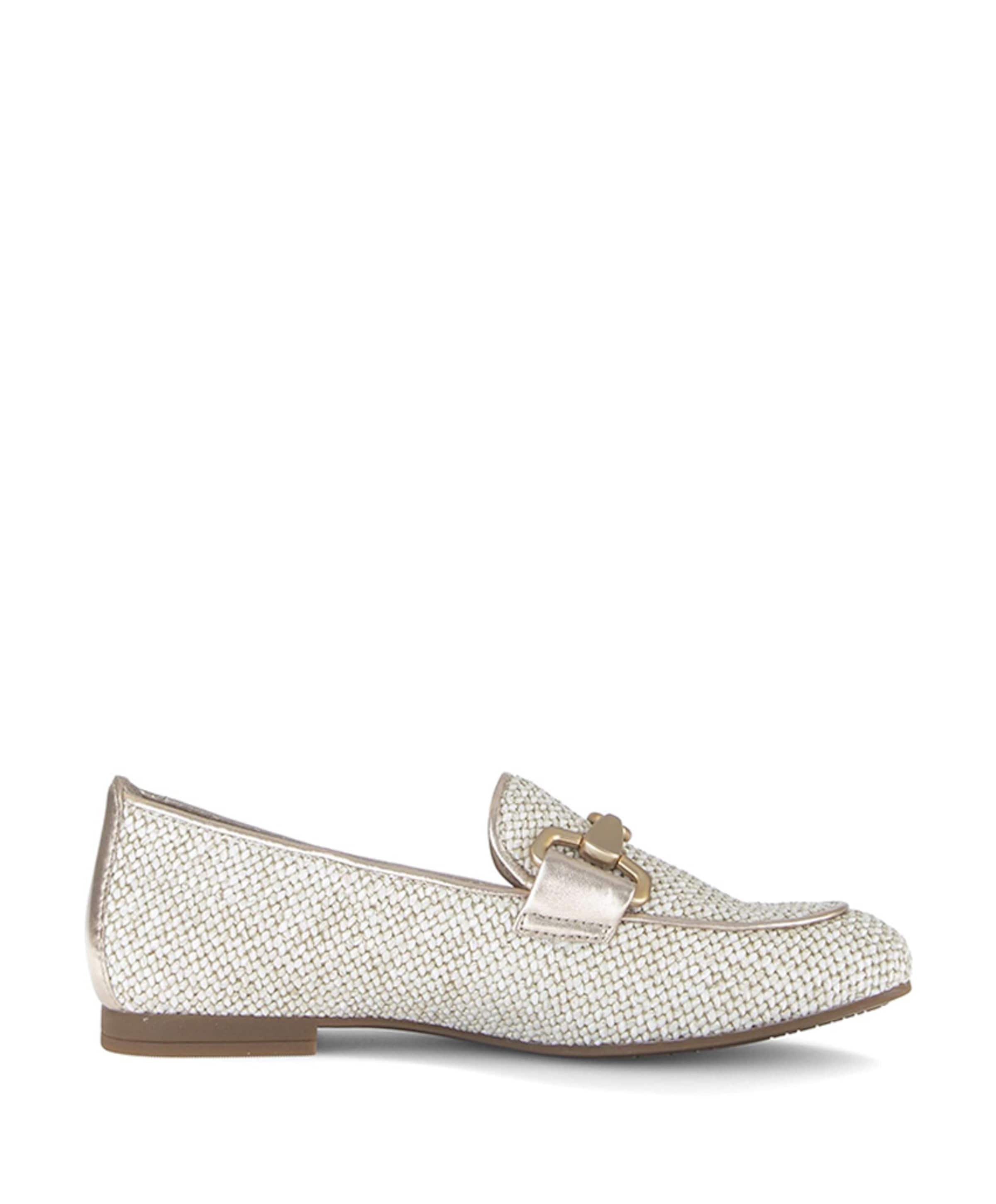 dames loafers ecru