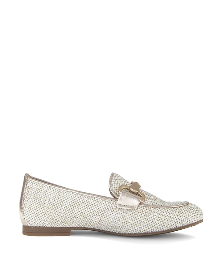 dames loafers ecru
