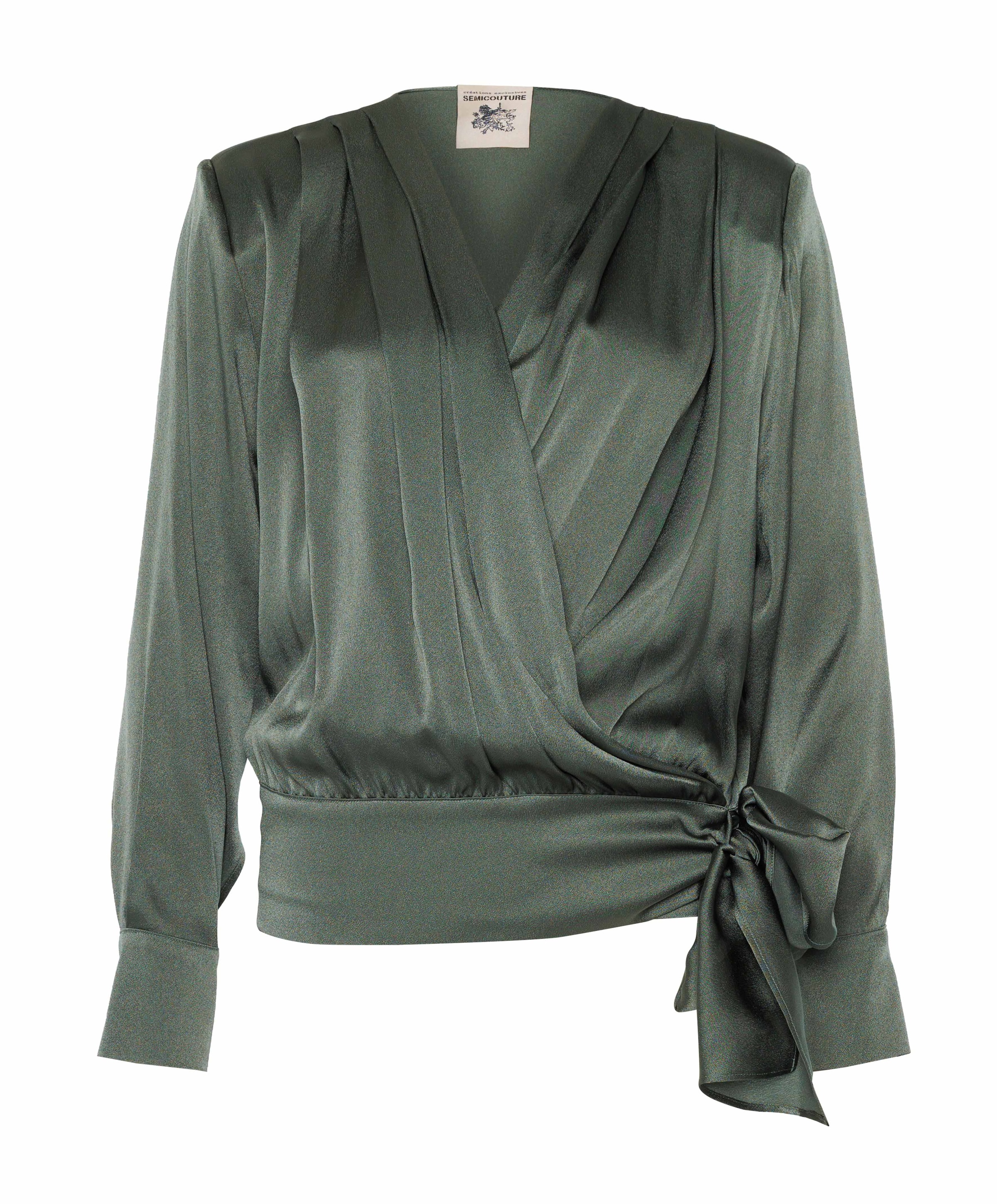 Dames blouse groen