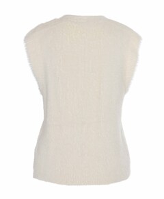 Gilet ecru