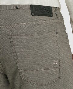 V7 RIDER YARN DYED broek grijs