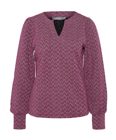 Dames blouse bordeaux