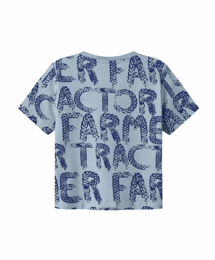 Jongens t-shirt blauw