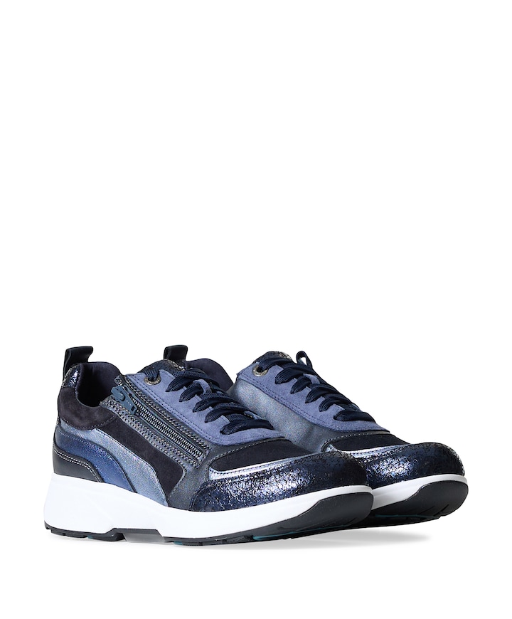 Valletta dames sneakers blauw