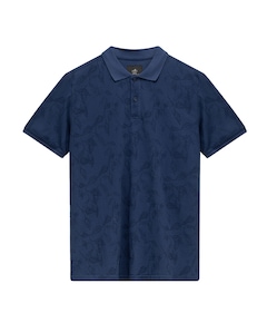 Heren polo blauw