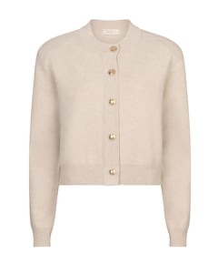 Dames vest ecru
