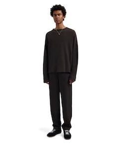 Slim Elasticated Pant heren pantalon bruin