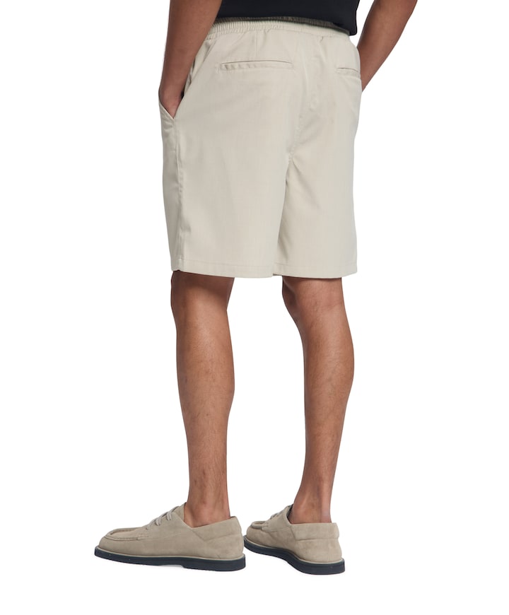 STAR MELANGE SHORTS heren korte broek beige