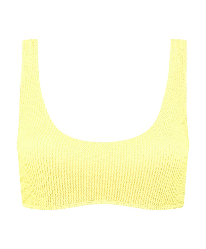 Bikinitop geel
