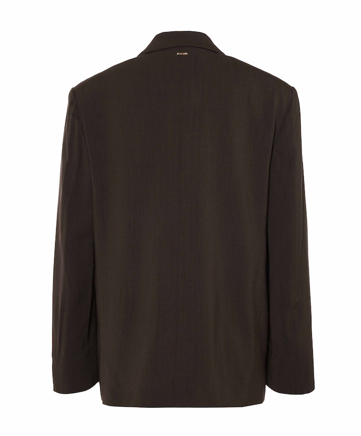Dames blazer bruin