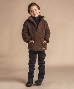 Jongens jas bruin
