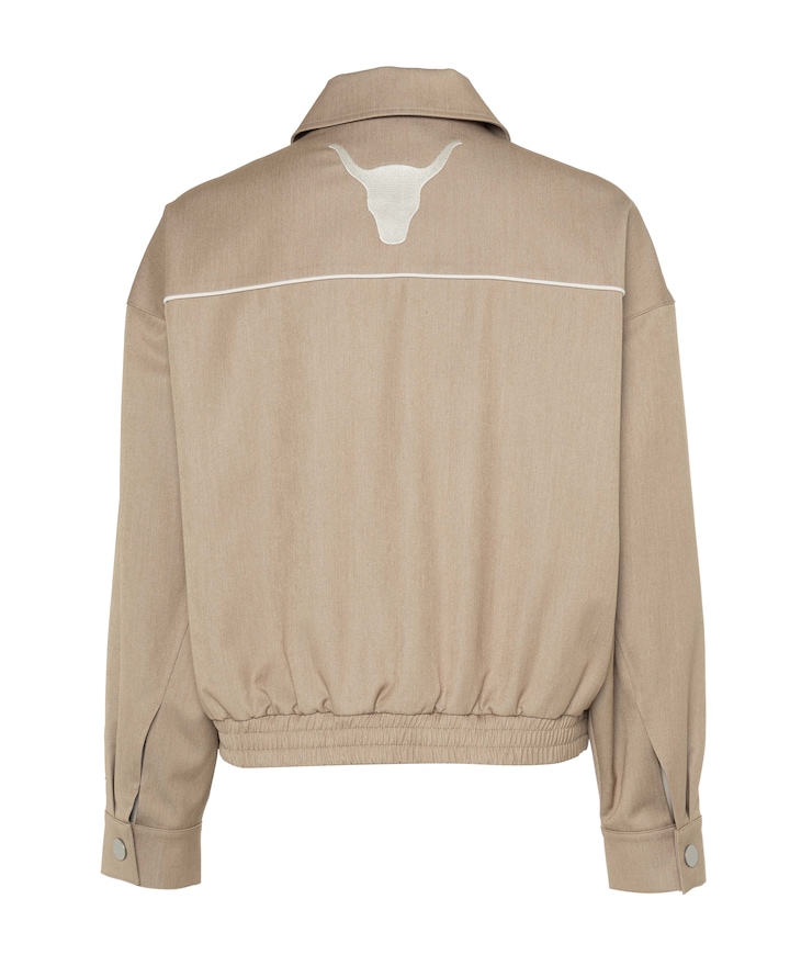 Dames jas beige