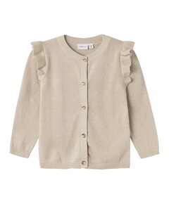Meisjes vest beige