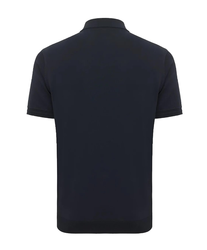 Heren polo blauw