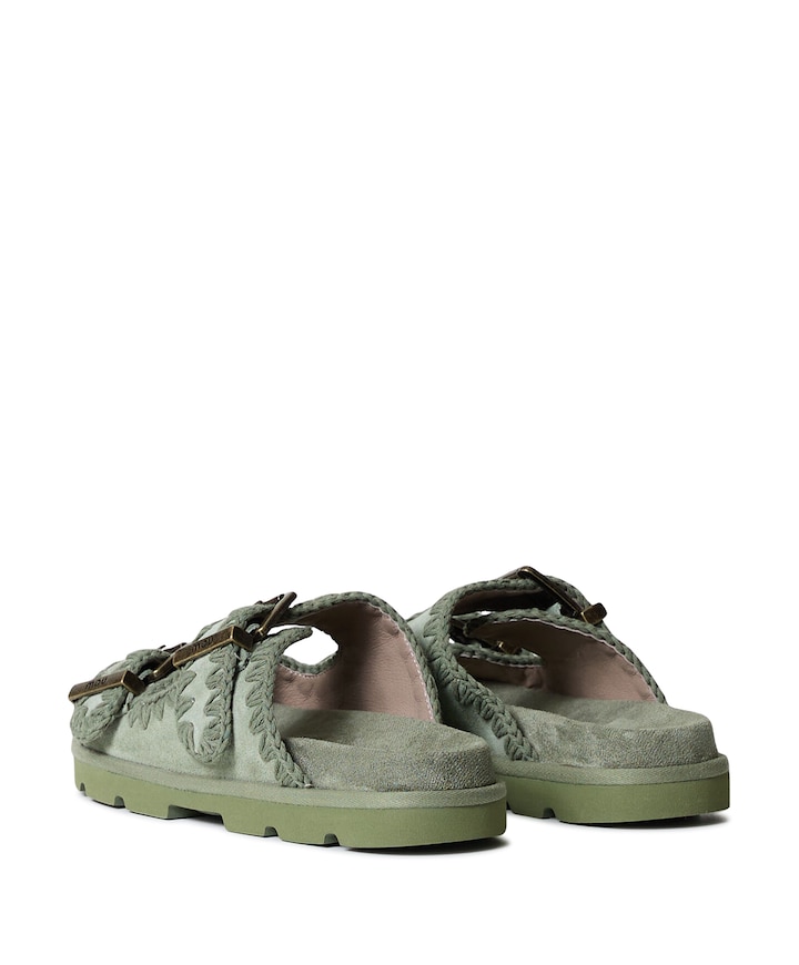 dames sandalen groen