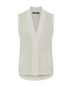 Dames vest beige